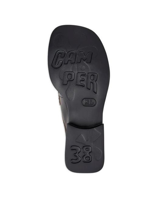 Camper White Donna Twins Tasselled Mules
