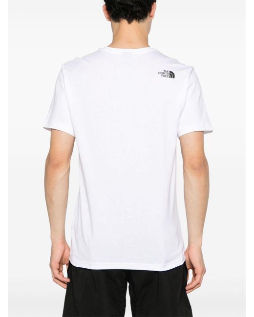 The North Face T-Shirt mit Logo-Print in White für Herren