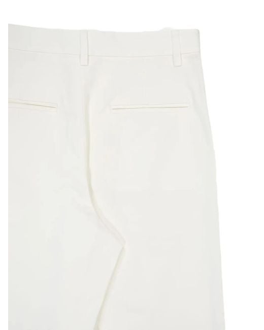 Matteau Twill Pantalon in het White