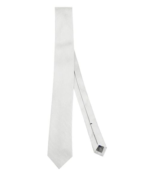 Cravate En Soie Errico Formicola pour homme en coloris White