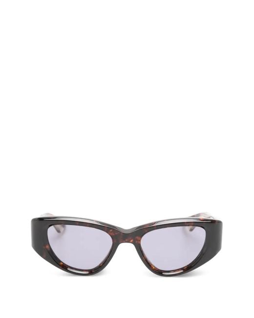 Jacques Marie Mage Gray Seymour Tortoiseshell Sunglasses