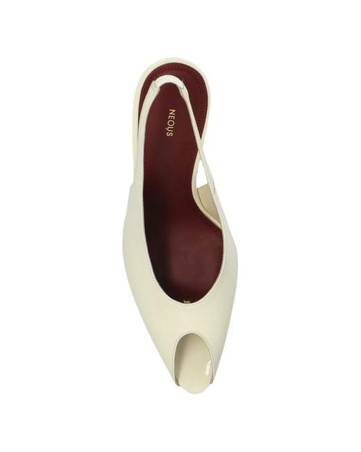 Neous White Hamal Sandals