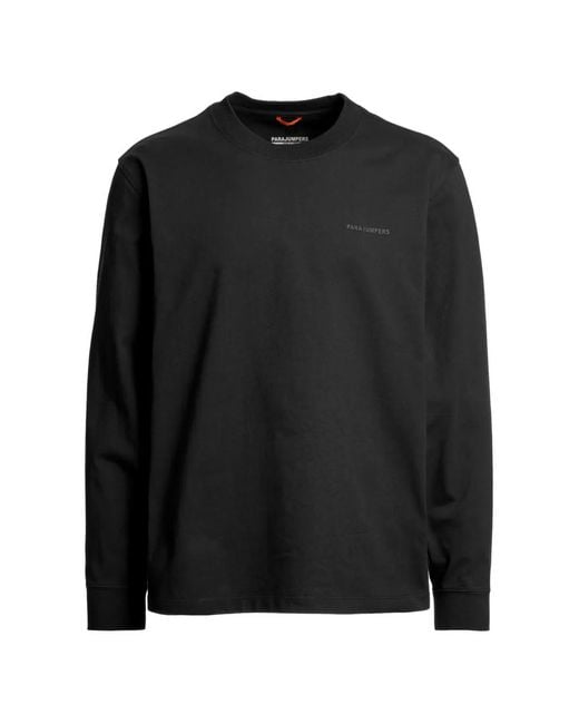 Parajumpers Black Royal Logo-Print Sweatshirt for men