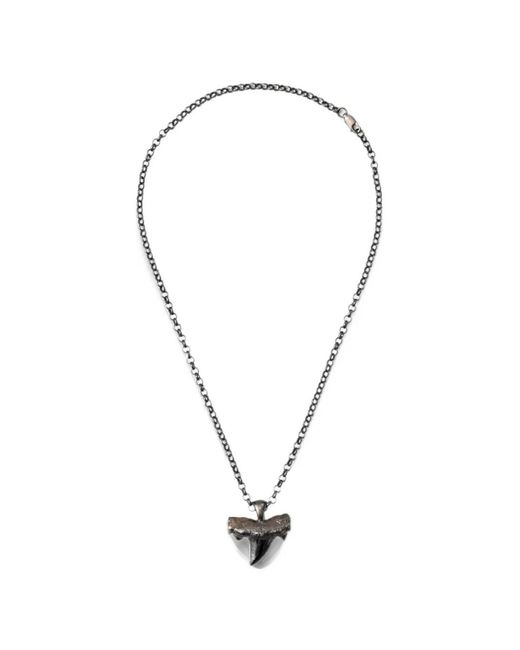 ERCOLE STUDIO Black Shark Tooth Necklace