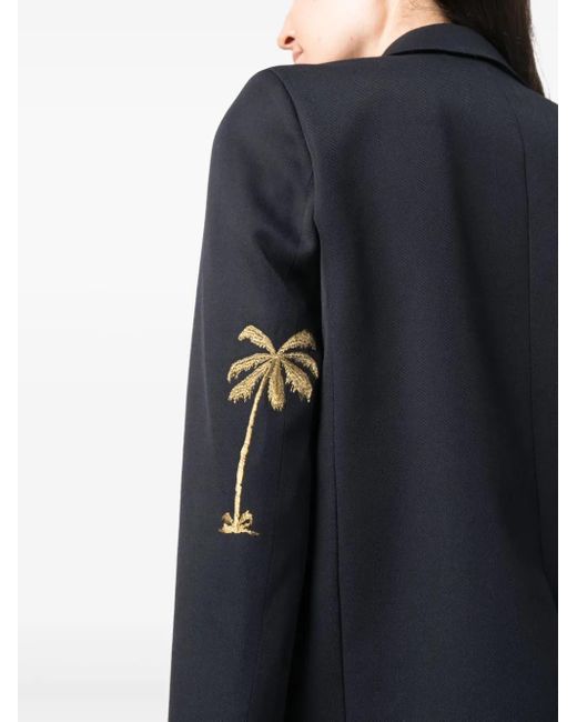 Palm Angels Blue Blazer