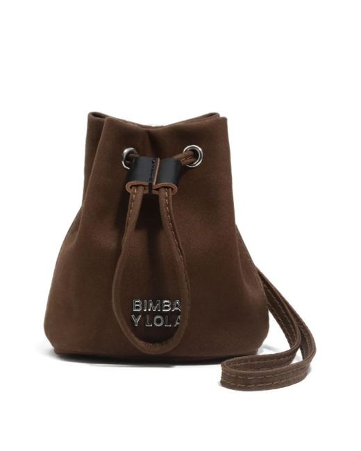 Bimba Y Lola Brown Kosmetiktasche Mit Logo