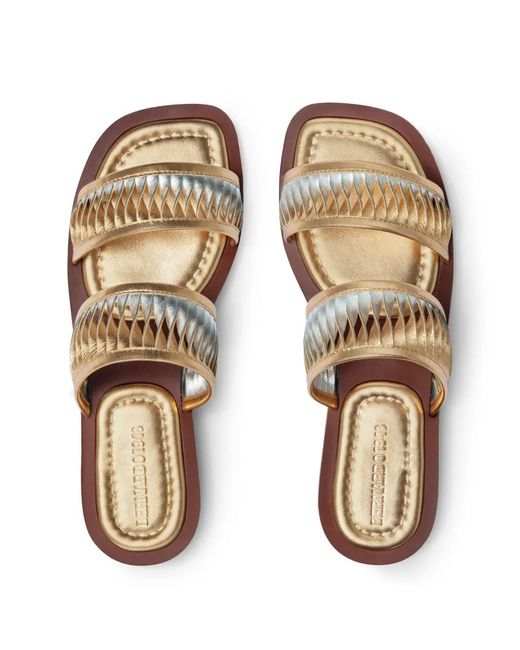 Bernardo White Andorra Woven Sandals