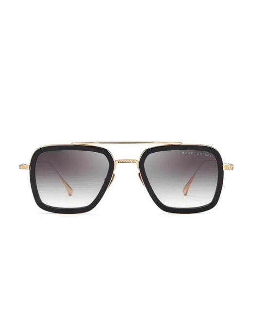 Dita Eyewear Metallic Flight.006 Pilot-Frame Sunglasses