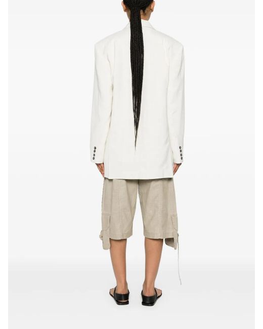 Herskind White Verner Single-Breasted Blazer