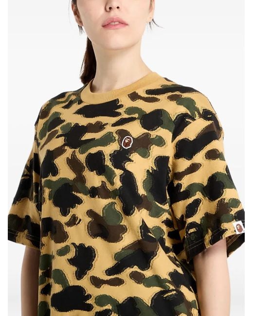 A Bathing Ape 1st Camo One Point Tシャツ Black