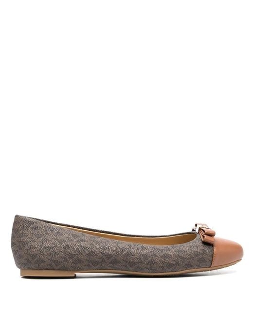 MICHAEL Michael Kors Brown Andrea Ballet Shoe