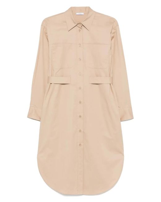 Peserico シャツドレス Natural