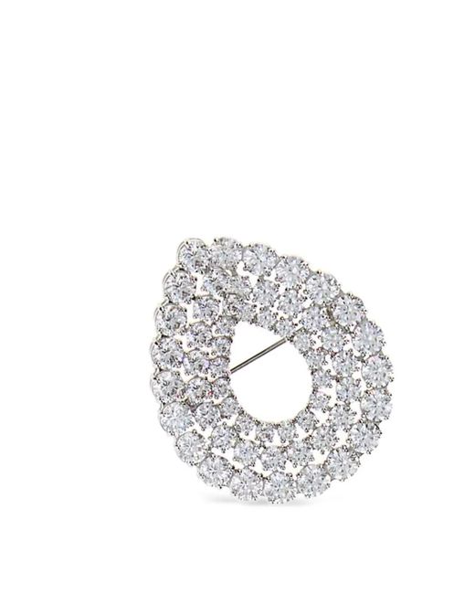 Swarovski Metallic Broche Matrix À Ornements