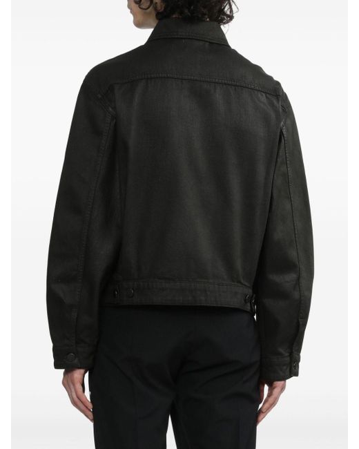 Lemaire Black Chest-pocket Shirt Jacket for men