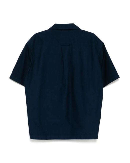 Kolor Blue Patch Pocket Shirt for men