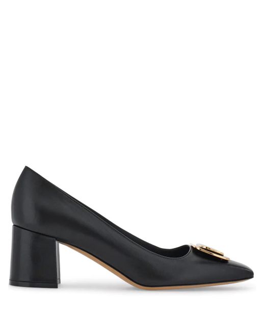 Ferragamo Blue 60Mm New Vara Pumps