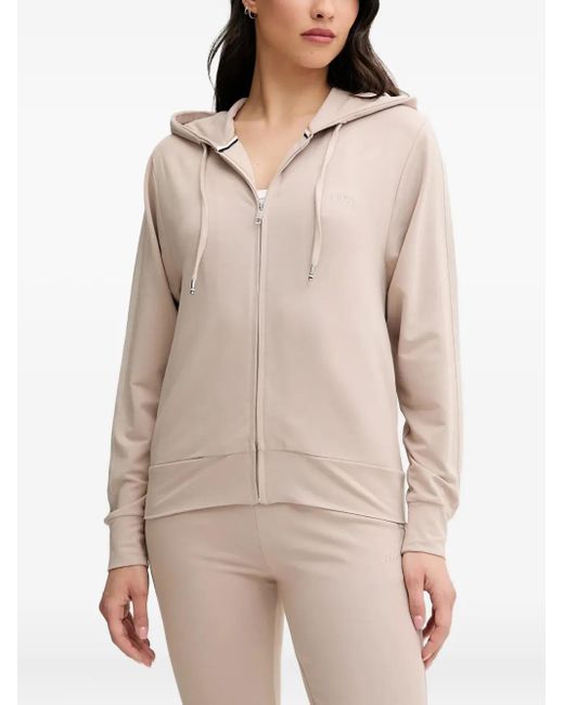 Boss Natural Zip-Up Hoodie