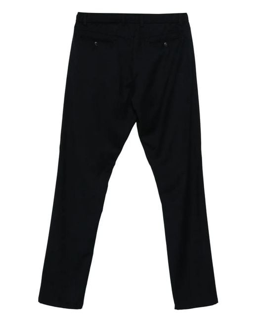 Canali Blue Drawstring Trousers for men