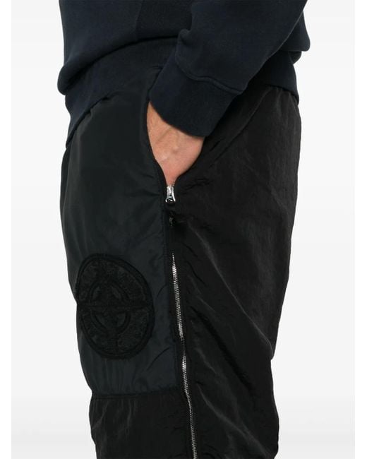 メンズ Stone Island トラックパンツ Black