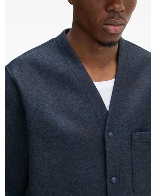 Giacca Con Tasca Applicata di A.P.C. in Blue da Uomo