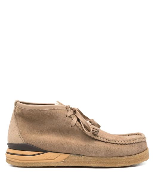 Visvim Brown Beuys Trekker Folk Desert Boots for men