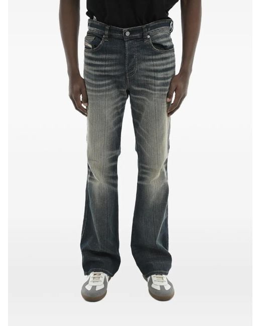 DIESEL Black 1998 Slim-Fit D-Buck Bootcut Jeans for men