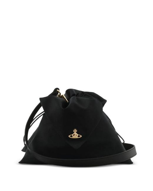 Vivienne Westwood Black Harlequin Bucket Bag