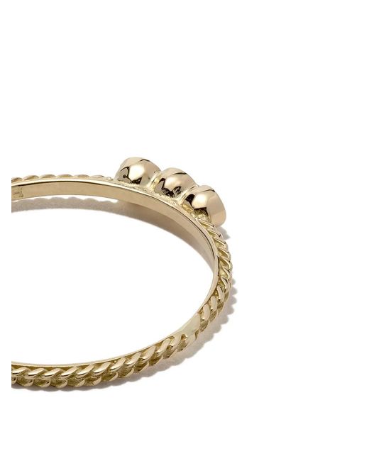 Wouters & Hendrix White 18Kt Chain Diamond Ring
