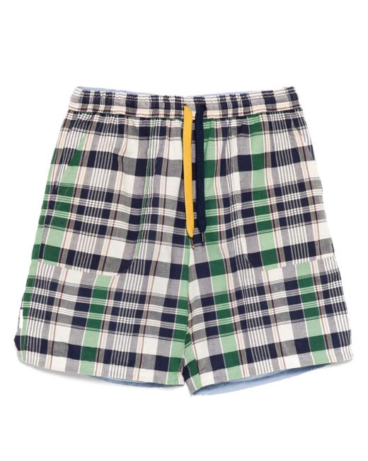 Aspesi Omkeerbare Bermuda Shorts in het Blue voor heren