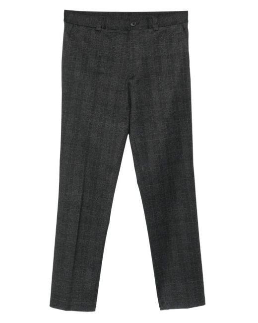 HUGO Geruite Broek in het Gray voor heren