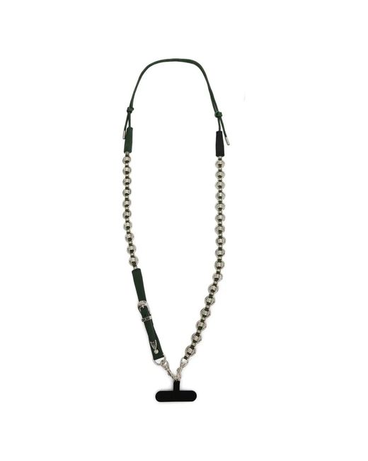 Toga White Too Ring Metal Phone Strap