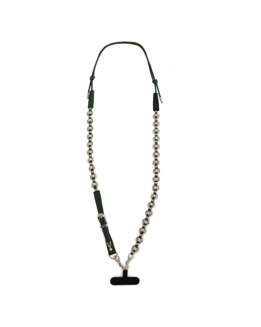 Toga White Too Ring Metal Phone Strap