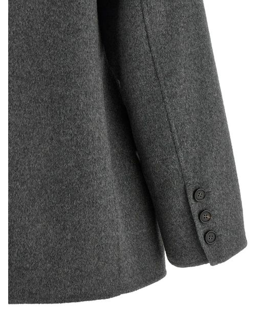 Max Mara Black Smmelfi Button Single-Breasted Blazer