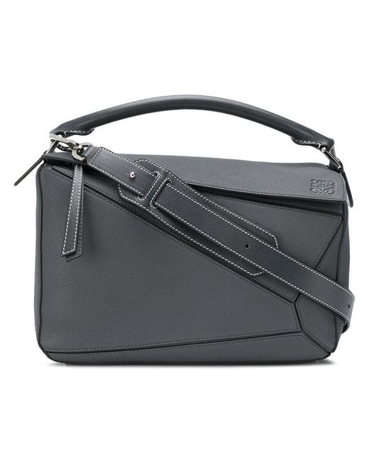 Loewe Puzzle Bag in Gray Lyst