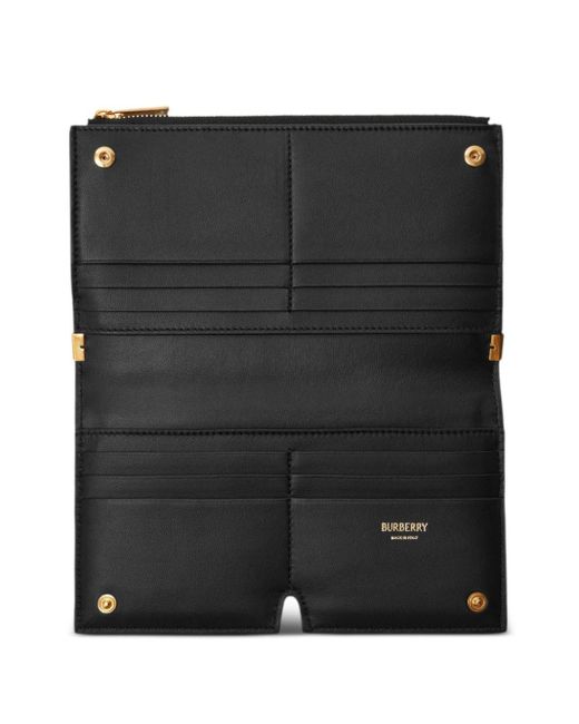 Burberry Black Quilted Leather Wallet