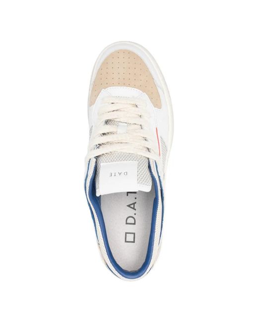 Date White Baskets Torneo Pop À Logo for men