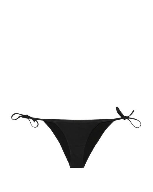 DSquared² Black Logo-Print Bikini Bottom