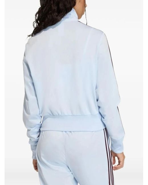 Adidas Blue Veste Zippée Firebird