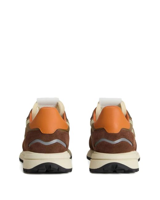 Woolrich Brown Panelled Trainers for men