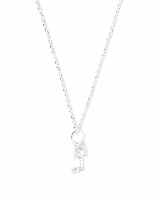 Alighieri White The Aperure Of The Her Necklace