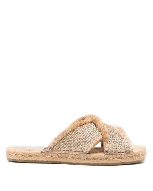 Jimmy Choo Natural Aciel Pantoletten