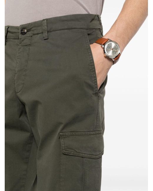 Briglia 1949 Gray Annapolis Slim-cut Trousers for men
