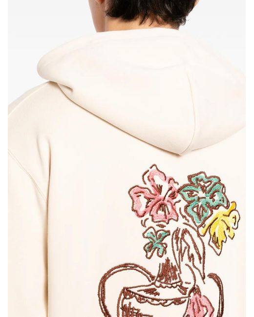 Drole de Monsieur White Vase Havana Hoodie for men