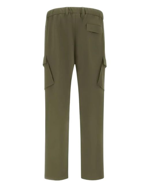 Pantalon À Design Plissé Herno en coloris Green