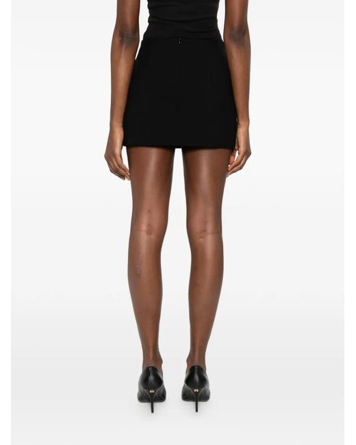 Wardrobe NYC New Contour Mini-Rok in het Black