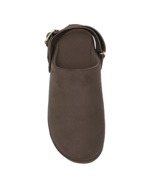 Ugg Brown Goldenstar Villa Clogs Mules