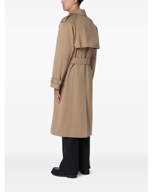 Burberry Natural Gabardine-Weave Trench Coat for men