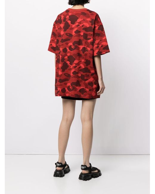A Bathing Ape Cotton Camouflage Shark T Shirt Camo Pattern In Red Lyst A Bathing Ape Cotton Camouflage Shark T Shirt Camo Pattern In Red Lyst