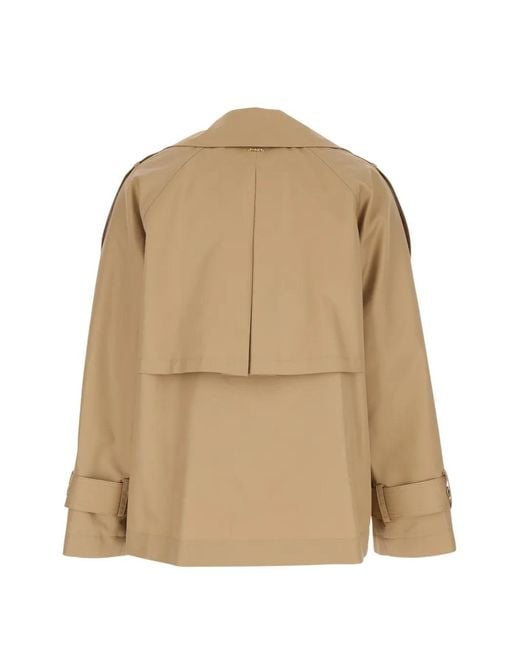 Twinset Natural Double-Breasted Jacket