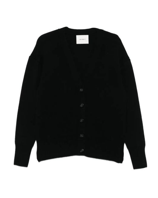 Lisa Yang カシミア カーディガン Black